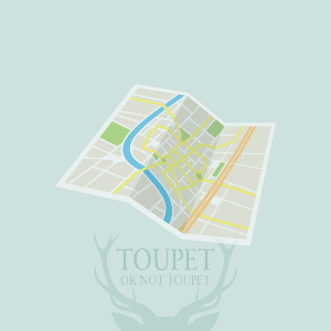 Google Maps: TOUPET OR NOT TOUPET Anfahrt